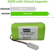 Resim Xiaomi Mi Vacuum Mop 2in1 Essential Robot Süpürge Bataryası (mjs 