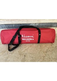 Resim Melodika 32 Tuşlu Çantalı Kırmızı Renk Kırmızı 