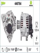 Resim Valeo 446764 Alternator Komple 120 A ( Hyundai : I10 1.2 Pa 1248ccm G4la 373002a150 373002a16 (wa285379) 