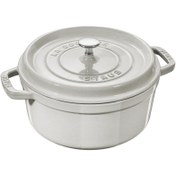 Resim Staub B La Cocotte Döküm Tencere 20 cm Trüf Beyazı 