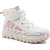 Resim U.s.polo Assn. Keltes Cocuk Ayakkabi - Beyaz Pembe Beyaz Pembe 
