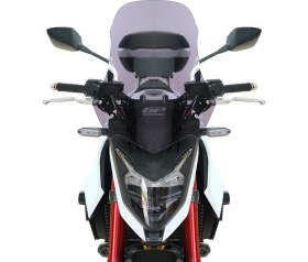 Resim GP Kompozit Honda CB750 Hornet 2023-2024 Uyumlu Ön Tur Camı Şeffaf 48 cm 