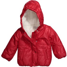 Resim Zeyland Unisex Bebek Peluş Astarlı Şişme Mont (12Ay-4Yaş) 