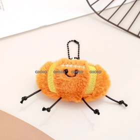 Resim Silver1 Diy Hediye Sevimli Biblolar Yaratıcı Kadın Hediye Öğrenciler Kolye Peluş Anahtarlık Kitap Çantası Kolye (Yurt Dışından) 