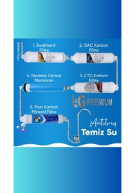 Resim Pompalı Su Arıtma Cihazı 12 Litre 13 Aşamalı 