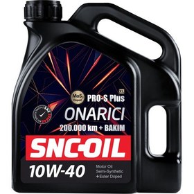 Resim SNC-OIL Pro-S Plus Onarıcı 10W-40 200.000 km 4 Litre Motor yağı ( ÜRETİM YILI 2022 ) 