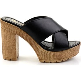 Resim Siyah Kadın Terlik K04198011109 Siyah 