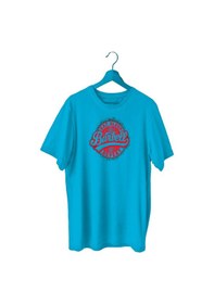 Resim Bluu Barbell Sporcu T-Shirt Bisiklet Yaka (528819029) 