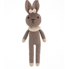 Resim Wellgro Cuddly Amigurumi Tavşancık Oyuncak-vizon 