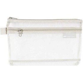 Resim Faber Mesh Dosya Küçük Çift Cep Gri Yl 000118 14x22cm 