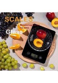 Resim Fastbuy Challenger Siyah 6 Birimli Mutfak Terazisi, Lcd Ekranlı, Soyucu Fonksiyonlu Pil Dışı Siyah 