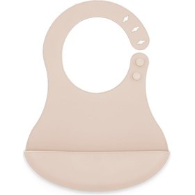 Resim Babyjem Mini Silikon Önlük Ekru 7186 Ekru 