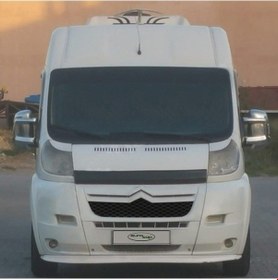 Resim Eurocap Citroen Jumper Ön Kaput Koruma Rüzgarlık 3Mm Abs 06-14 