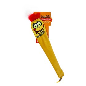 Resim PetzzCats Crazy Matatabi ve Çıngırak Sesli Peluş Kedi Oyuncağı Sarı 36x6 Cm 