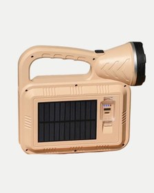 Resim Ucuztekno Solar Alev Işığı Cob Teknolojili Taşınabilir El Feneri Ve Kamp Lambası Renkli 