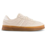 Resim Tommy Hilfiger Kadın Bej Greenwich Süet Sneaker 