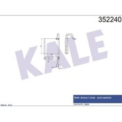 Resim KALE OTO Evaporator (dacıa: Sandero Logan )klr-352240 91749 