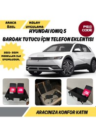 Resim Hyundai Ioniq 5 Bardak Tutucu İçin Telefon Eklentisi 2021-2024 Modeller İle Uyumlu 001 