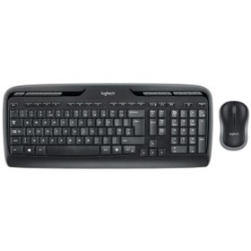 Resim logitech MK320 Kablosuz İngilizce Q 920-002836 Klavye Mouse Set 