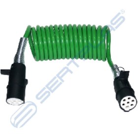 Resim SERTPLAS P.E. 20 SPİR N-TİP PLS. FİŞ S.EKO. SİYAH ELEKT. KABLO 4,2 MT Ç.B. - SERTPLAS-EN3809FZP 