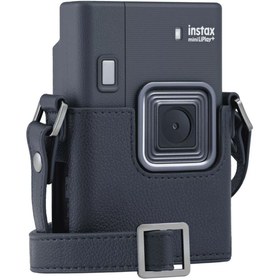 Resim Fujifilm Instax Mini Liplay Plus Midnight Blue Fotoğraf Makinesi, Çanta, Albüm, Kıskaç ve 20'li Film Hediye S 
