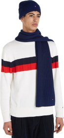Resim Tommy Hilfiger GP FLAG BEANIE & SCA Erkek Lacivert Bere 