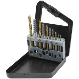 Resim Geeksen Kafa Kırık Vida Çıkarıcı Seti: 5 Adet Çıkarıcı + 5 Adet Matkap Ucu Kombinasyonu - Dayanıklı Malzeme İle Direnen Vidaları Kolayca Çıkarın 