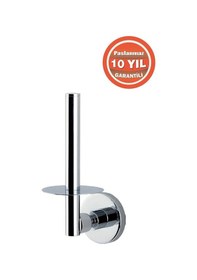 Resim Çelik Banyo Paslanmaz Pirinç Flora Yedek Kağıtlık Bekletmeli Kağıtlık Krom 