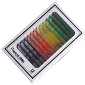 Resim Ece 12'Li Mikroskop Slayt Seti Preparat Seti Başlangıç Karma 