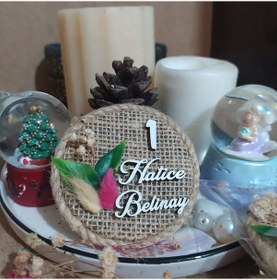 Resim Hasır Jüt Magnet Mıknatıslı - 10'lu Paket 