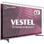 Resim Vestel Uyumlu 43f9530 Tv Ekran Koruyucu - Vestel Uyumlu 43" İnç Android 108 Ekran Smart Koruma Paneli 