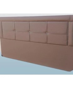 Resim Bengi Ticaret Başlık 90332 DK Çift Kişi 160 Kahverengi Hasır Görünümlü Suni Deri Kumaş El Yapım 