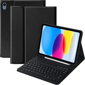 Resim UnDePlus iPad Pro 11inç M4/M5 ile uyumlu Kılıf Kablosuz Klavyeli Case Mobax 2024/2025 