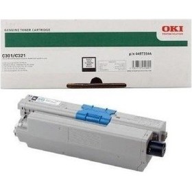 Resim Oki C321 Siyah Fotokopi Toneri 44973544 ( Black ) 
