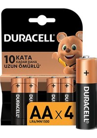 Resim 3 Adet Duracell Kalem 4'lü Pil 