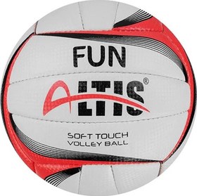 Resim Altis ALTIS FUN VOLEYBOL TOPU NO5 KIRMIZI SİYAH BEYAZ 