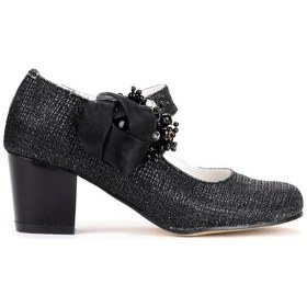 Resim Kiko Kids Angelina Çupra Günlük Kız Çocuk 4 Cm Topuklu Abiye Ayakkabı Sedef 