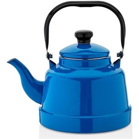 Resim Ebru Metal 3.3 L Emaye Kamp Çaydanlığı Mavi 