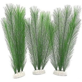 Resim Fosenze "3'lü Set 30cm Plastik Akvaryum Bitkisi - Gerçekçi Dekor Ve Balıklar İçin Rahat Alan" 