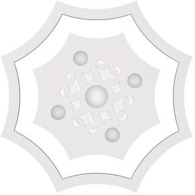 Resim Motifpiyer Tavan Spot Göbek Tsg-2s-52-dıs-citalı 