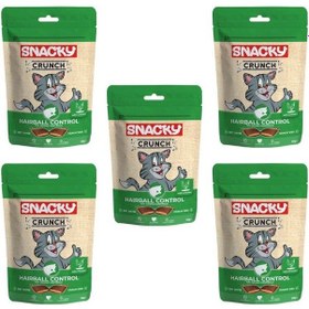 Resim Snacky Crunch Hairball Control Kedi Ödülü Tavuklu 60 Gr X 5 Adet 
