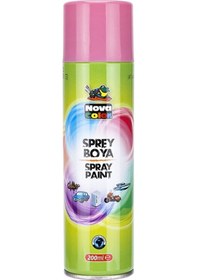 Resim Nova Color Sprey Boya Pembe Nc-809 