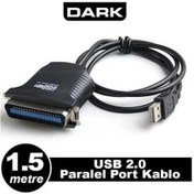 Resim Dark Usb - Paralel Port Dönüştürücü Kablo Dk Cb Usb2Xlpt Dark