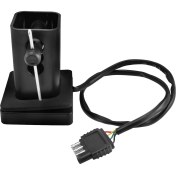 Resim 2 Inç Römork Kamyonu Otostop Çekme Alıcı Kapağı Füme Lens 15 LED Fren Lambası (Yurt Dışından) 