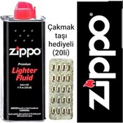 Resim Zippo Çakmak Benzini 125Ml + Çakmak Taşı 20'Li 