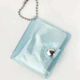 Resim Sunshine011 Kompakt 1"x2" Mavi Fotoğraf Albümü - Çiftler İçin Taşınabilir Sevgililer Günü Anı Defteri 