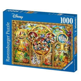 Resim Ravensburger 1000 Parça Puzzle WD Themes 152667 