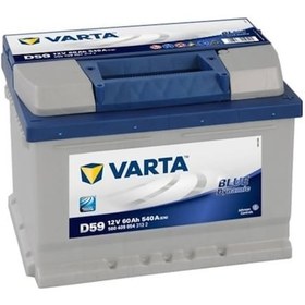 Resim Varta 12V 60 Ah D59 Akü 525962664 