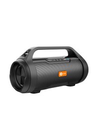 Resim Lecoo DS154 30W Kablosuz Bluetooth 5.0 RGB Aydınlatmalı TWS Stereo Boombox Taşınabilir Hoparlör Siyah 