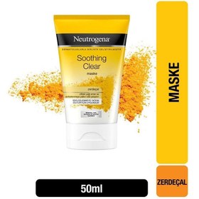 Resim Neutrogena soothing clear zerdeçallı yüz maskesi 